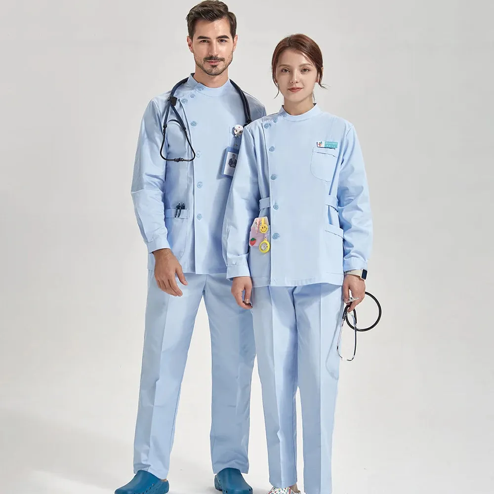 HC - Odontology Scrub Uniform: Unisex nurse workwear, ideal for dental and healthcare settings