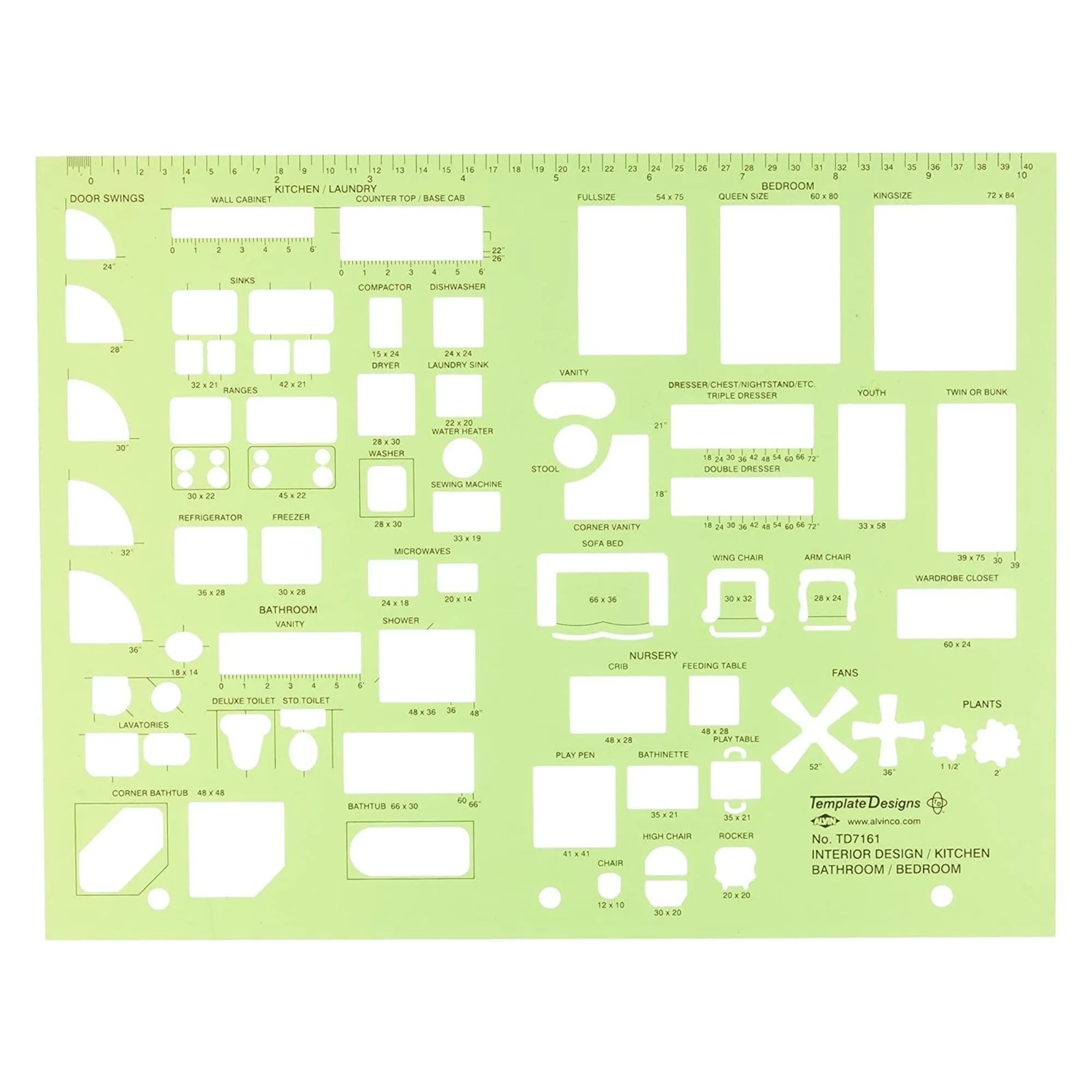 Interior Design Drawing Template