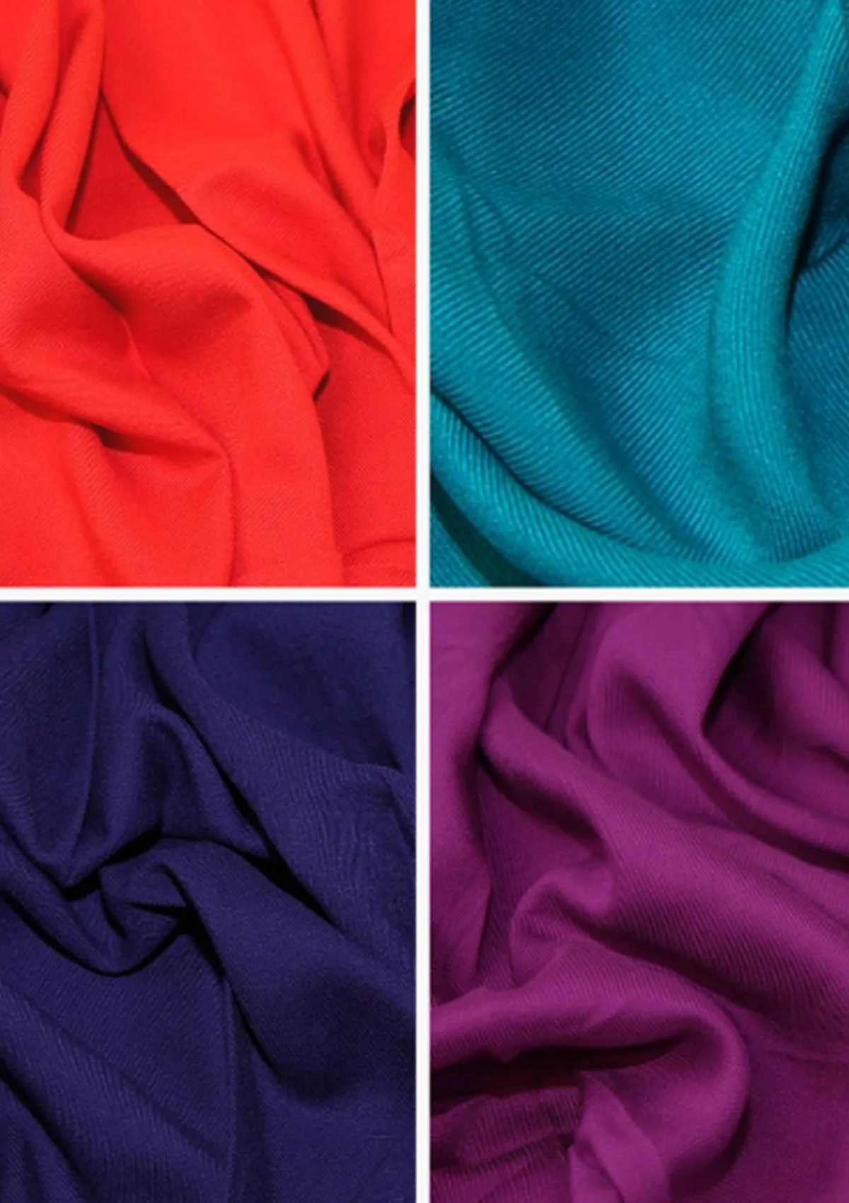 Marina Viscose Twill Dress Fabric Hot Pink 60" Wide Non Stretch Plain Crafting