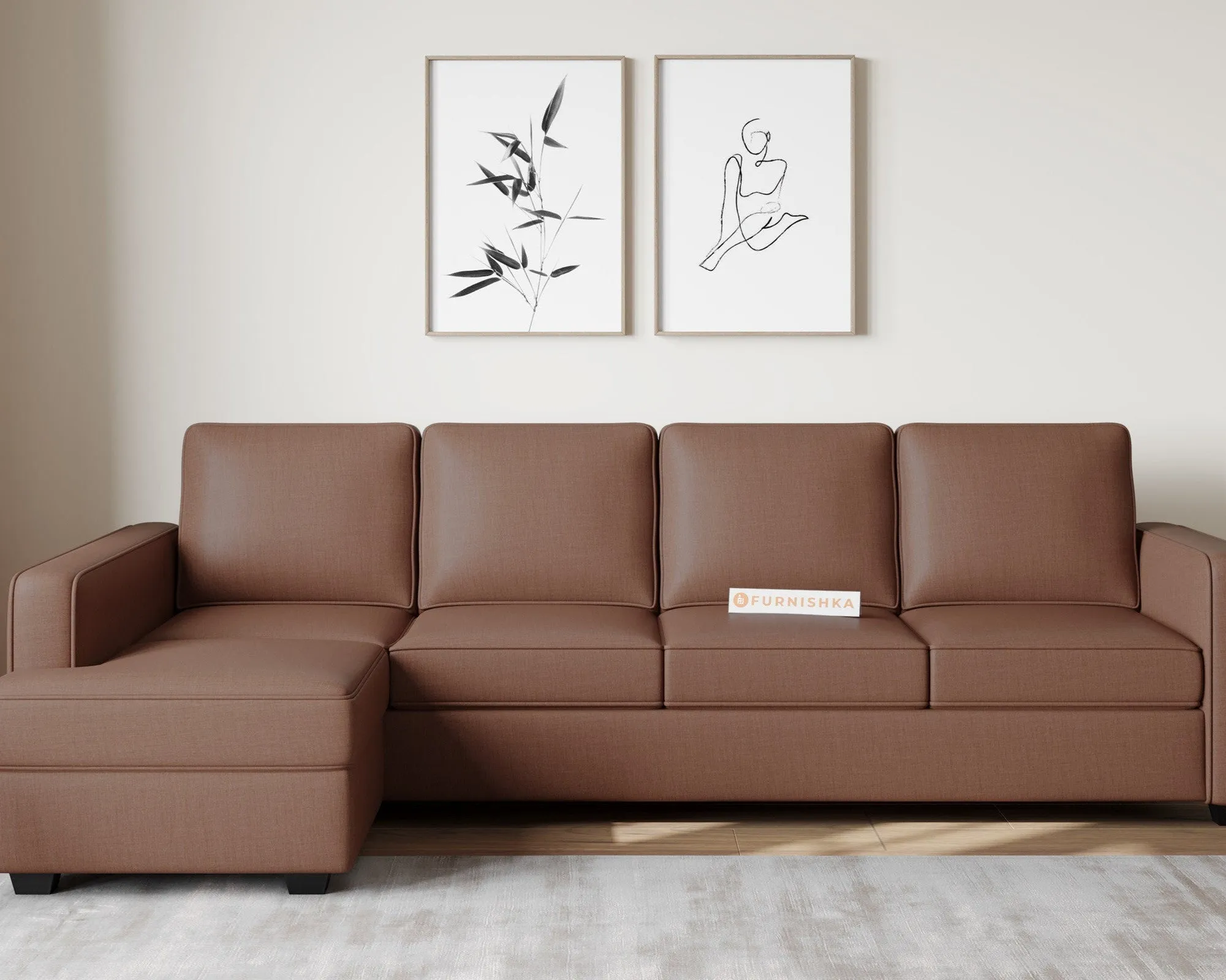 Melaka 3 seater Sectional Sofa - RHS - In House - Soft