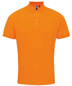 Neon Orange - Coolchecker® piqué polo