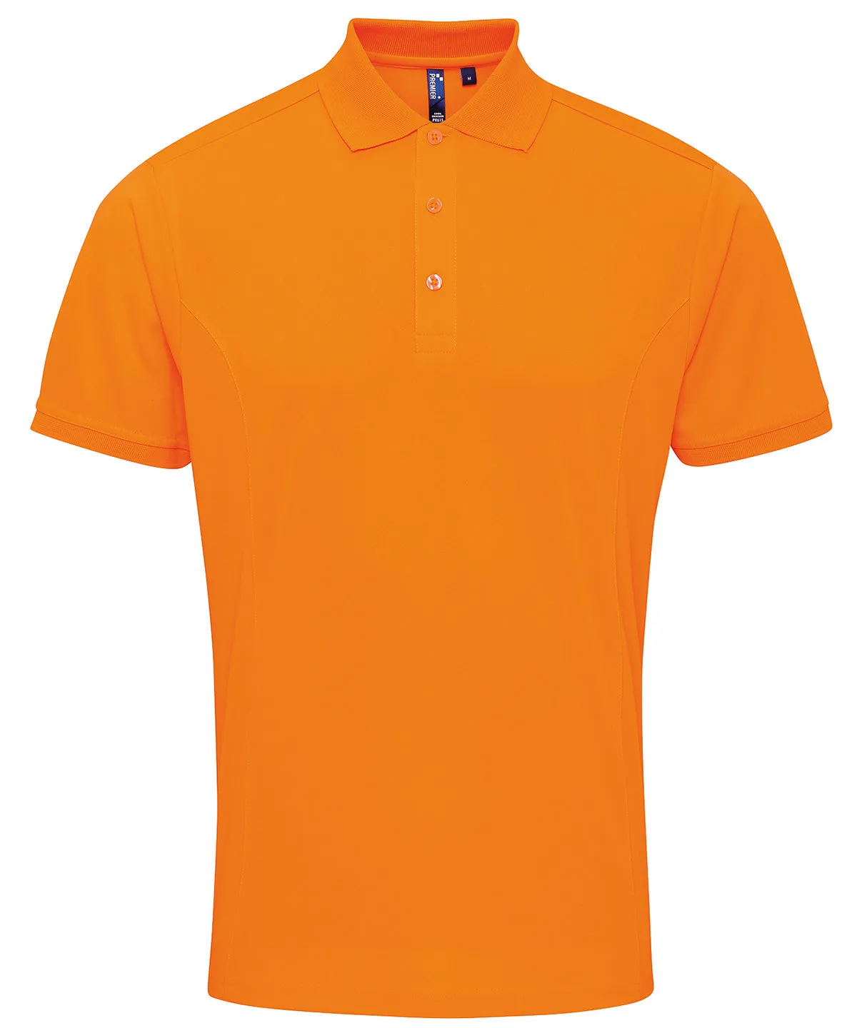 Neon Orange - Coolchecker® piqué polo