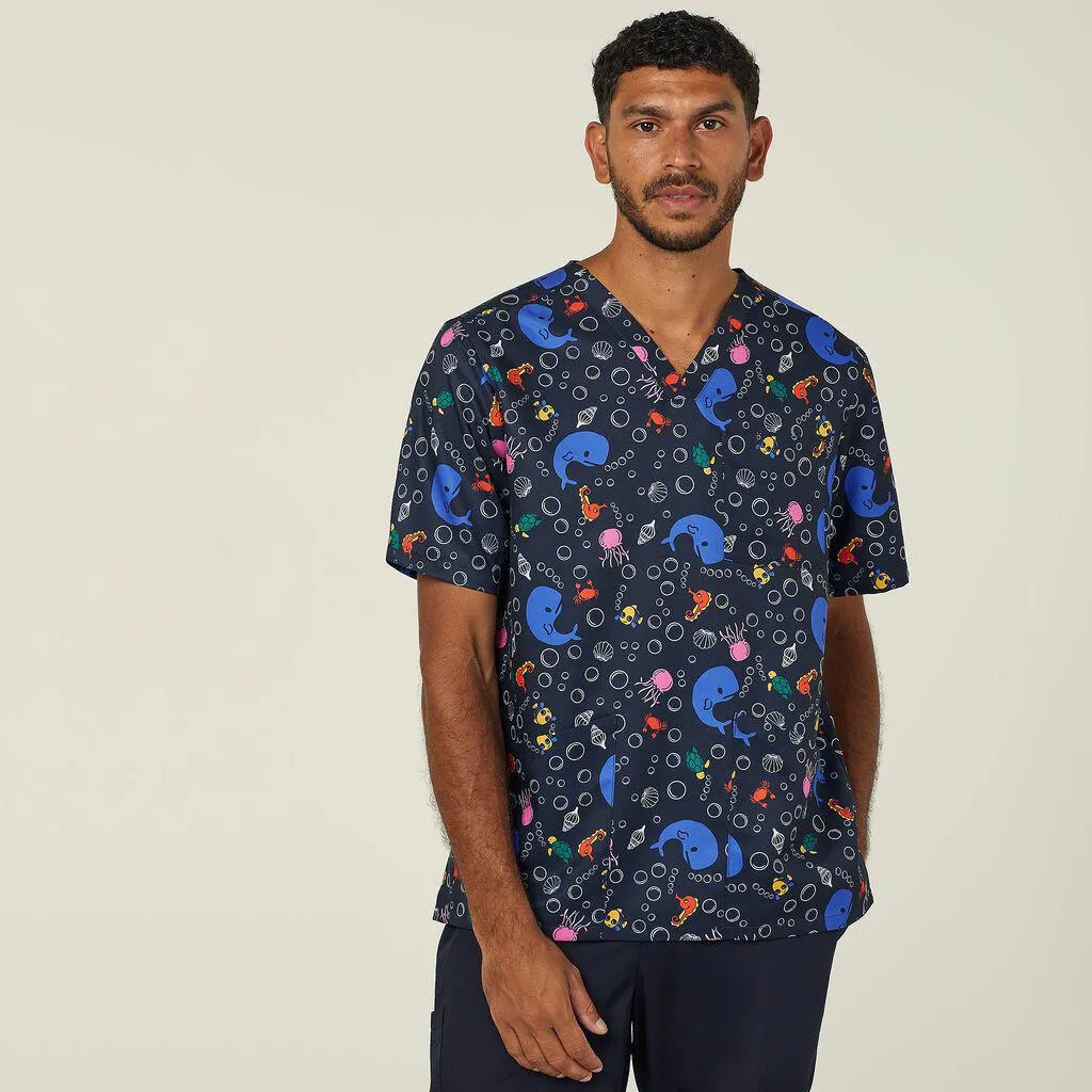 NNT CATRFW Under The Sea Scrub Top
