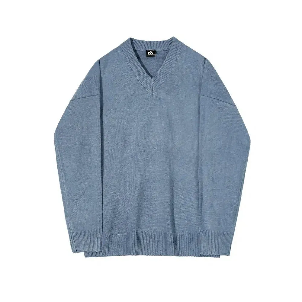 OH V-Neck Relaxed Fit Sweater