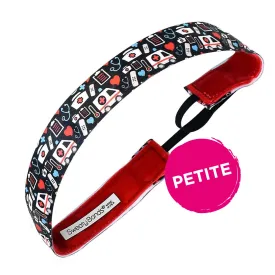 Petite | Somebody Call 911 | Black | 1 Inch