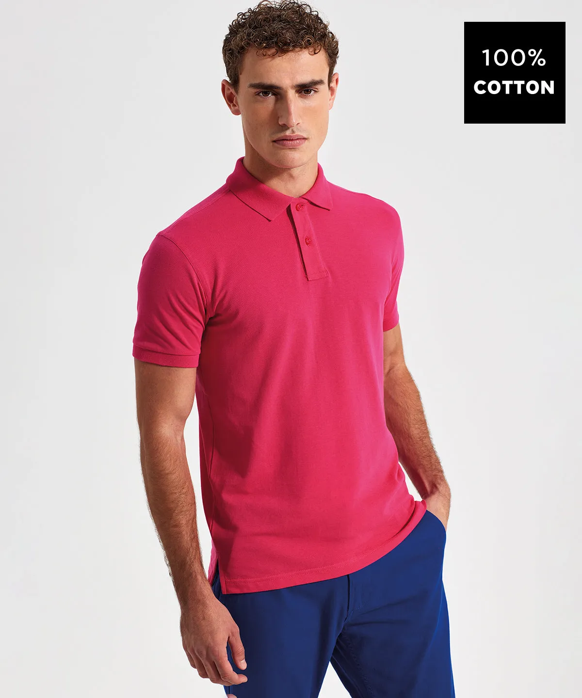 Pink Carnation - Men's polo