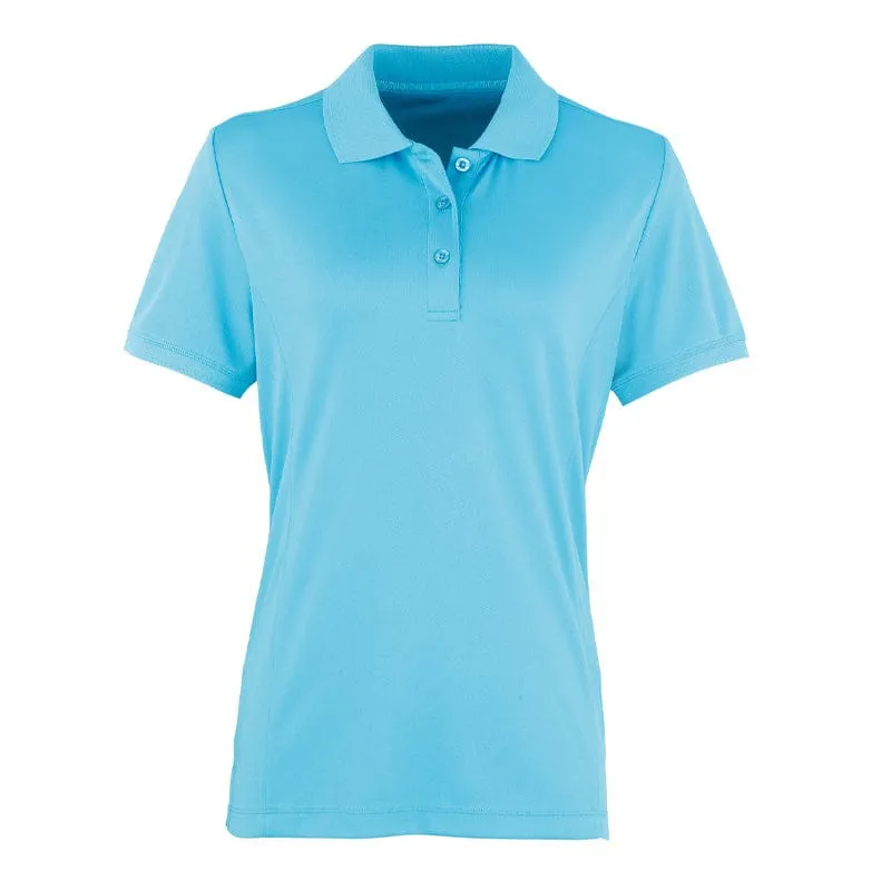 Premier Women's Coolchecker Pique Polo PR616