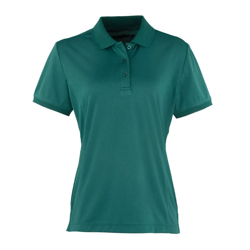 Premier Women's Coolchecker Pique Polo PR616