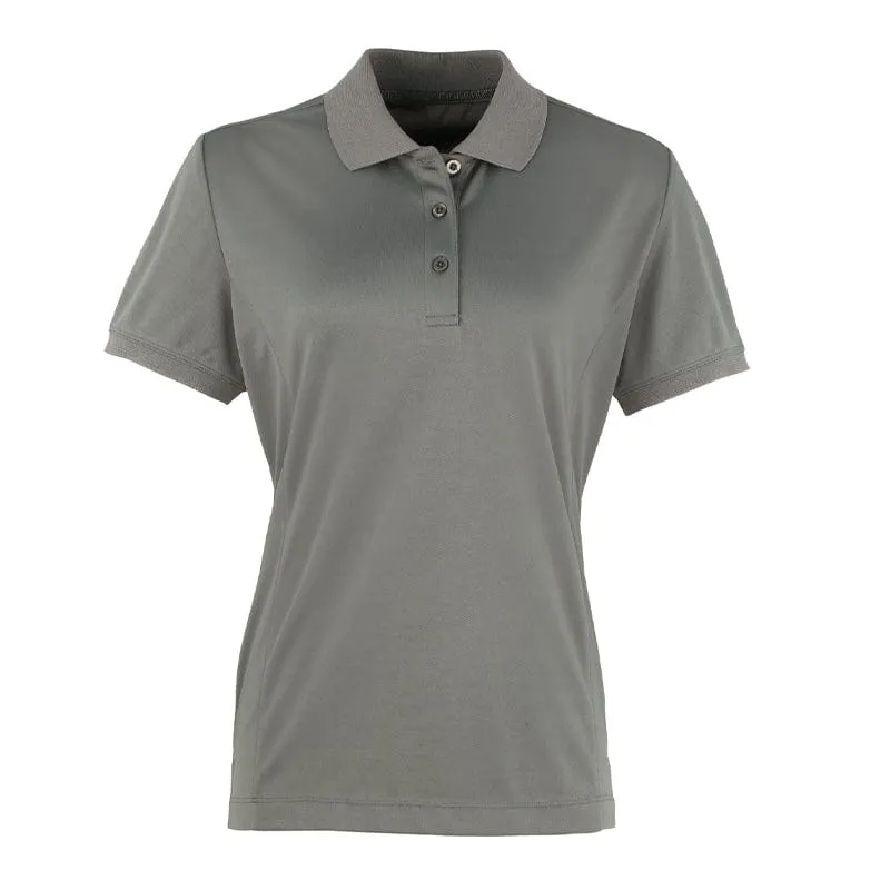 Premier Women's Coolchecker Pique Polo PR616