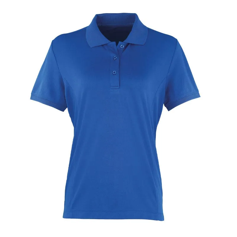 Premier Women's Coolchecker Pique Polo PR616