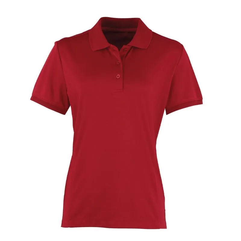 Premier Women's Coolchecker Pique Polo PR616