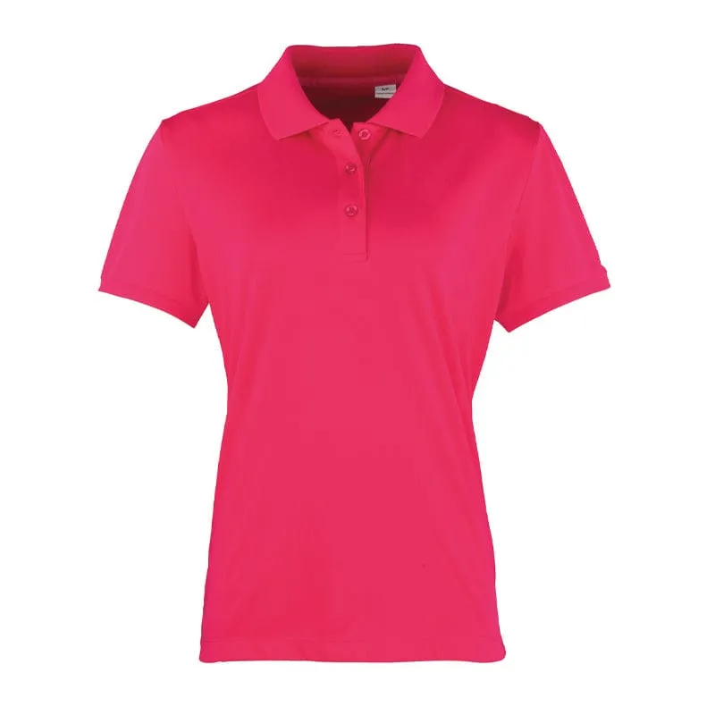 Premier Women's Coolchecker Pique Polo PR616