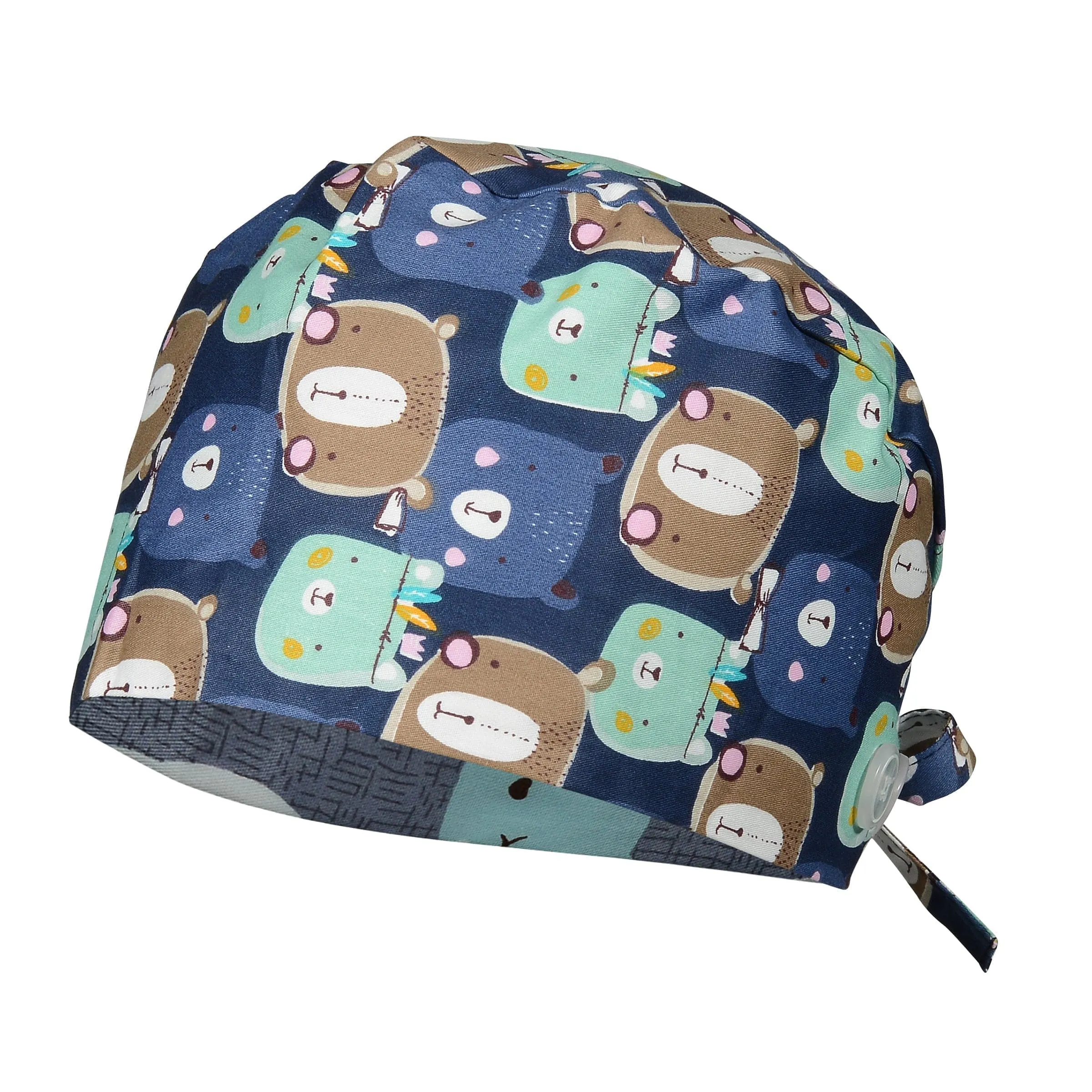 Printed Surgical Scrubs Cap/Surgical Hat SC0705
