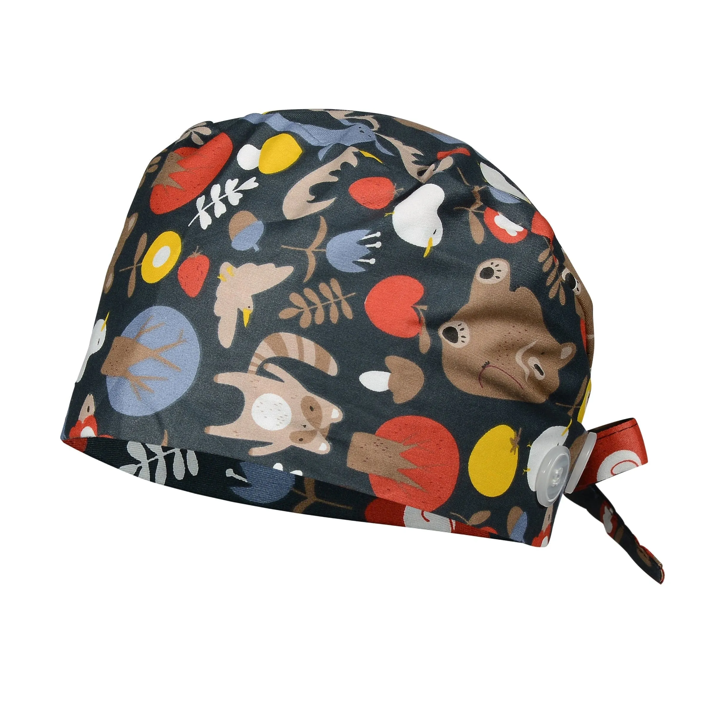 Printed Surgical Scrubs Cap/Surgical Hat SC0705