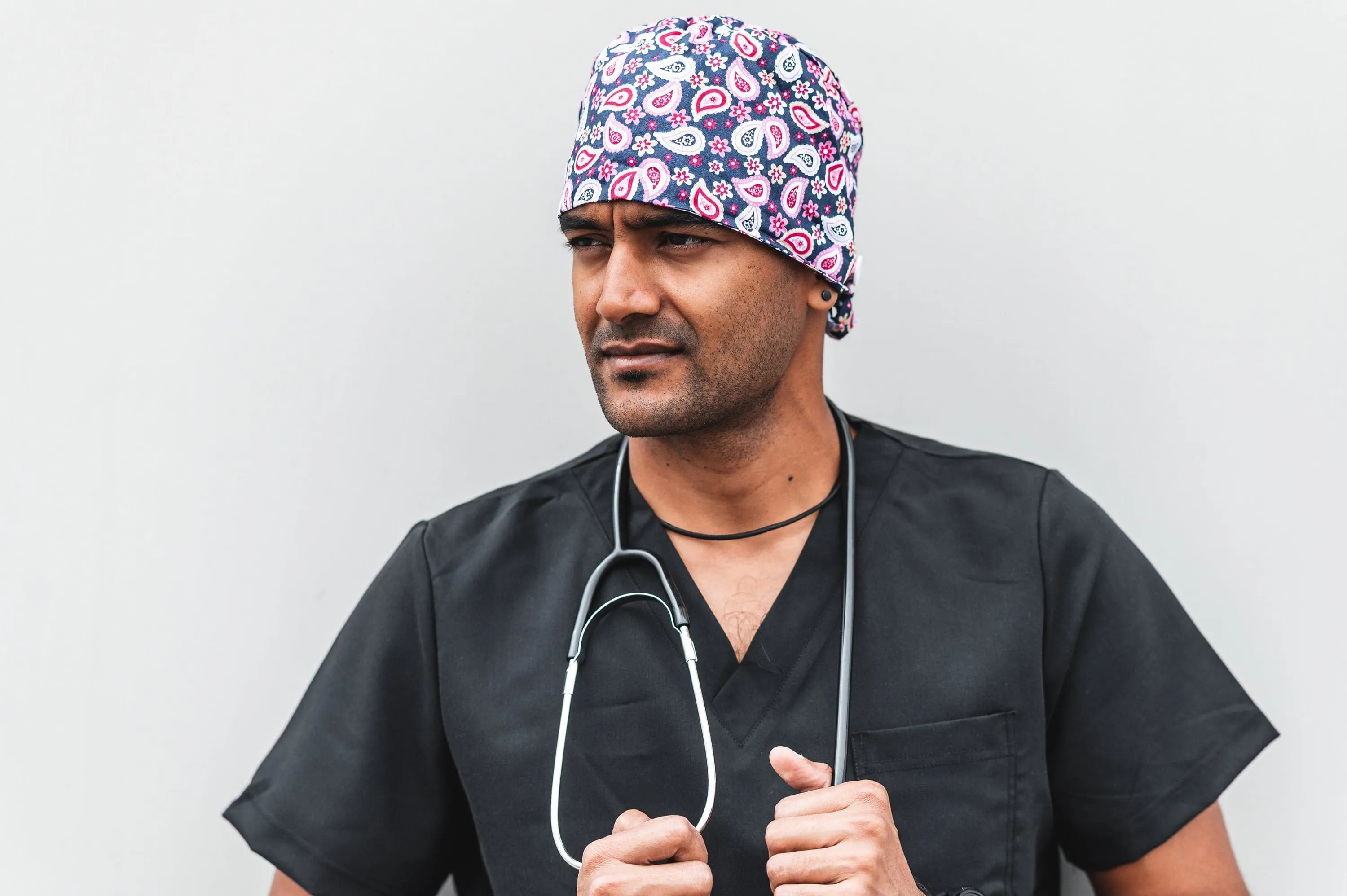 Printed Surgical Scrubs Cap/Surgical Hat SC0705