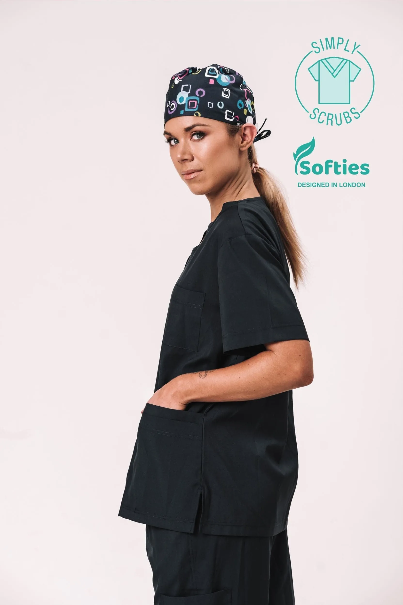Printed Surgical Scrubs Cap/Surgical Hat SC0705