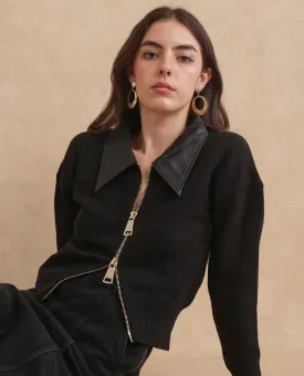 Rareism Women Serpen Black Jacket