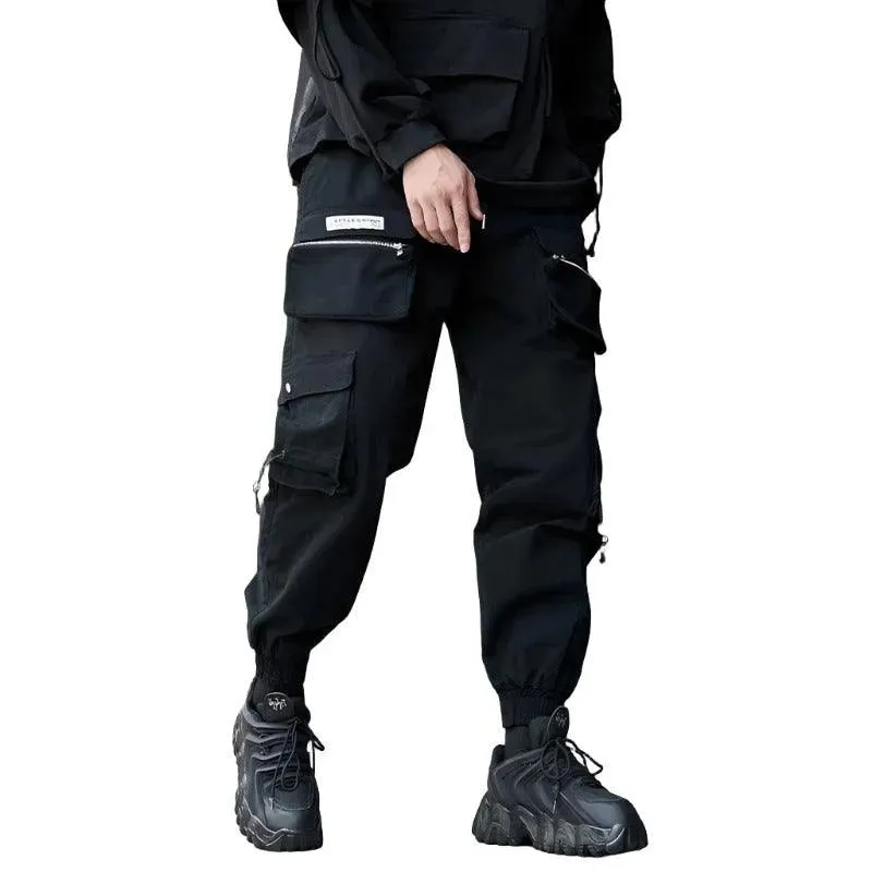 Relaxed Tapered Cotton Trousers