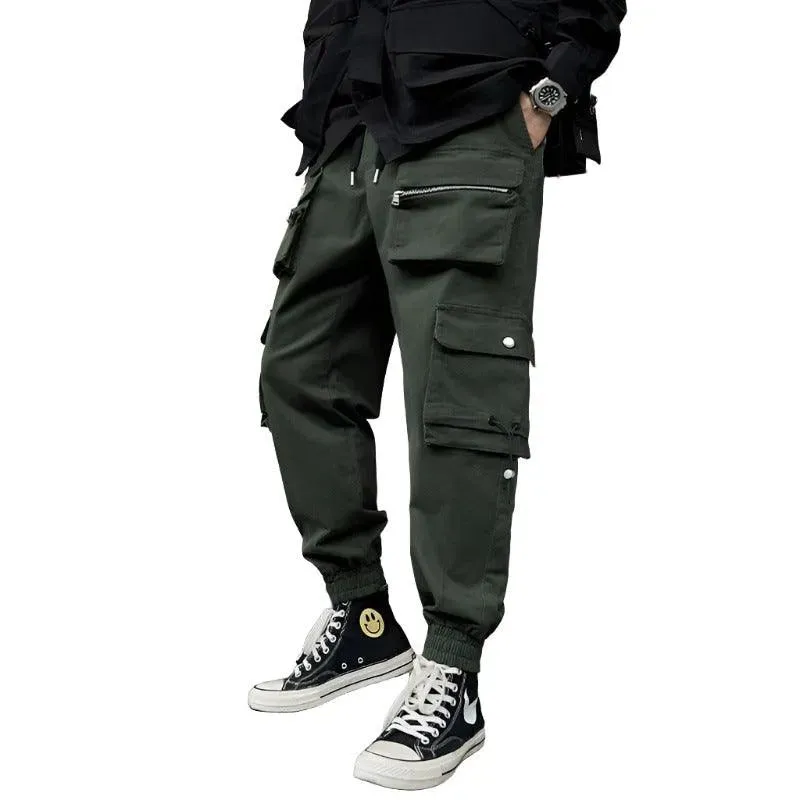 Relaxed Tapered Cotton Trousers