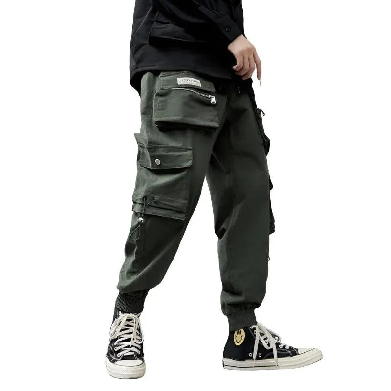 Relaxed Tapered Cotton Trousers