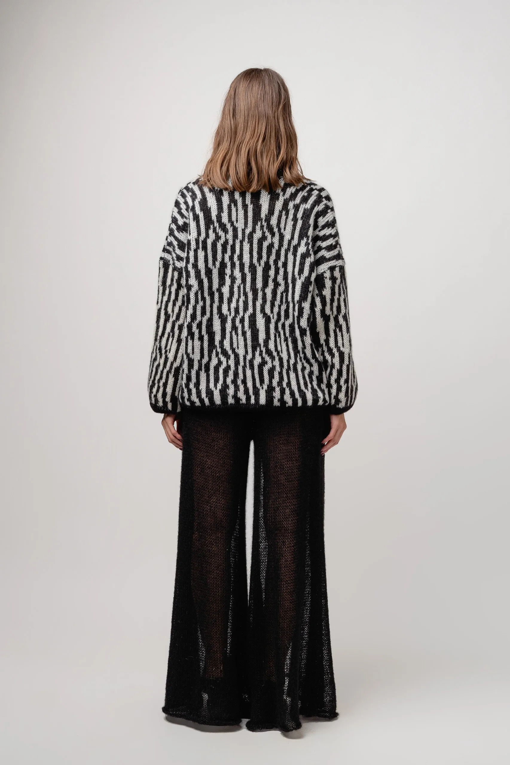 Roots Mohair Pants Black