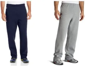 Russell Athletic Men's Dri Power Fleece Open Bottom Sweatpants with Pockets, Relaxed Fit, Moisture Wicking