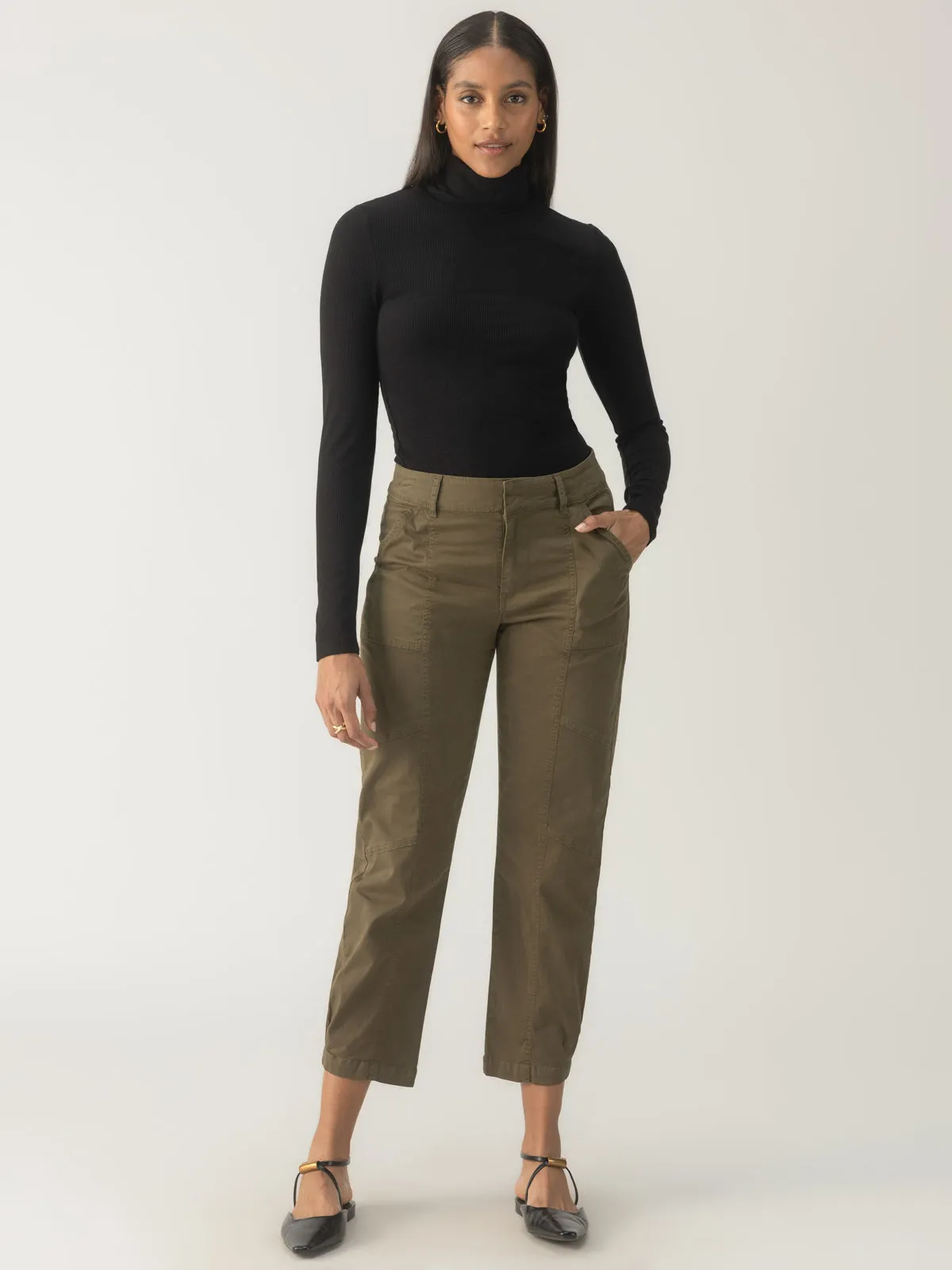 Sahara Tapered Standard Rise Pant Burnt Olive