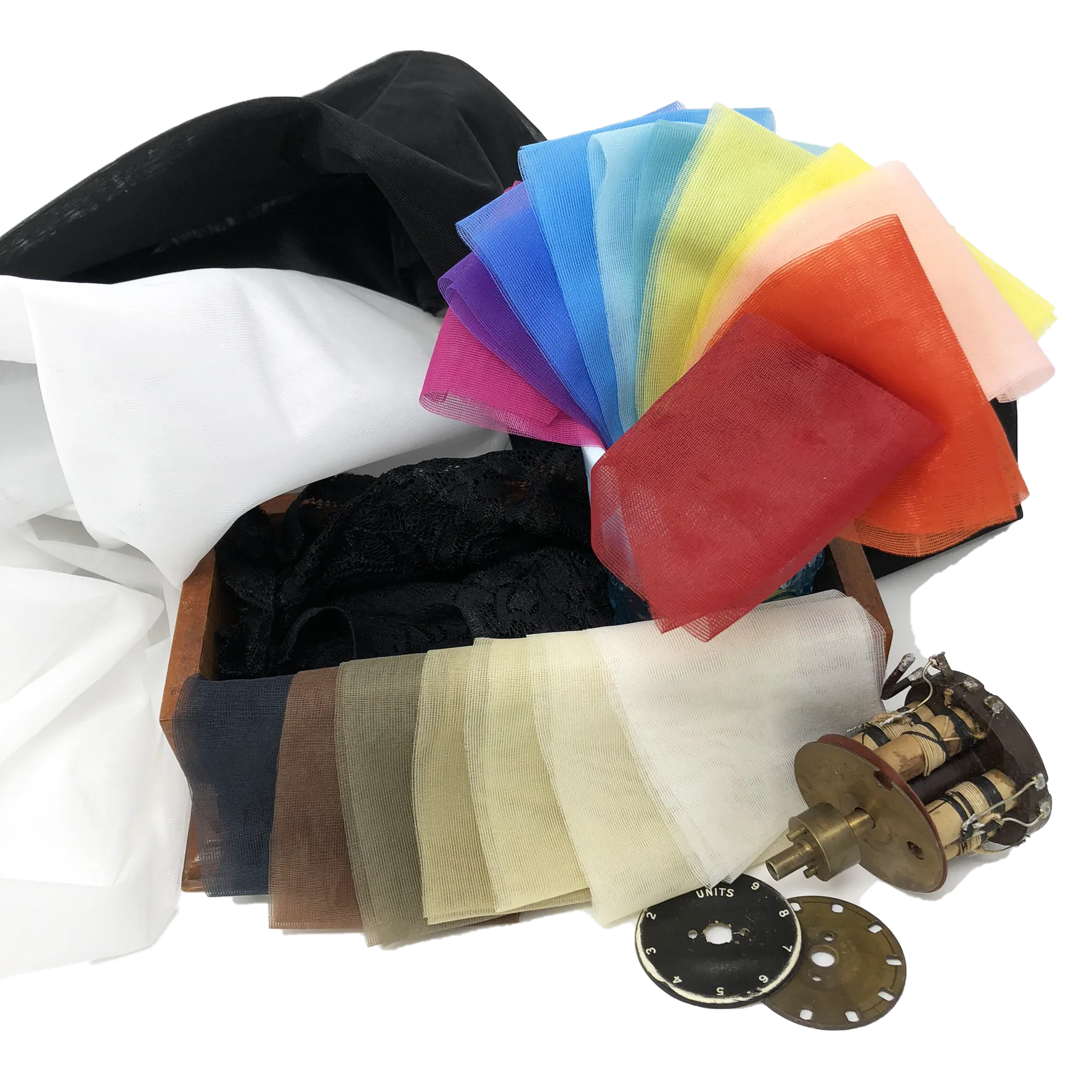 Sheer Cup Lining (stabilized sheer tricot) Kit Cut