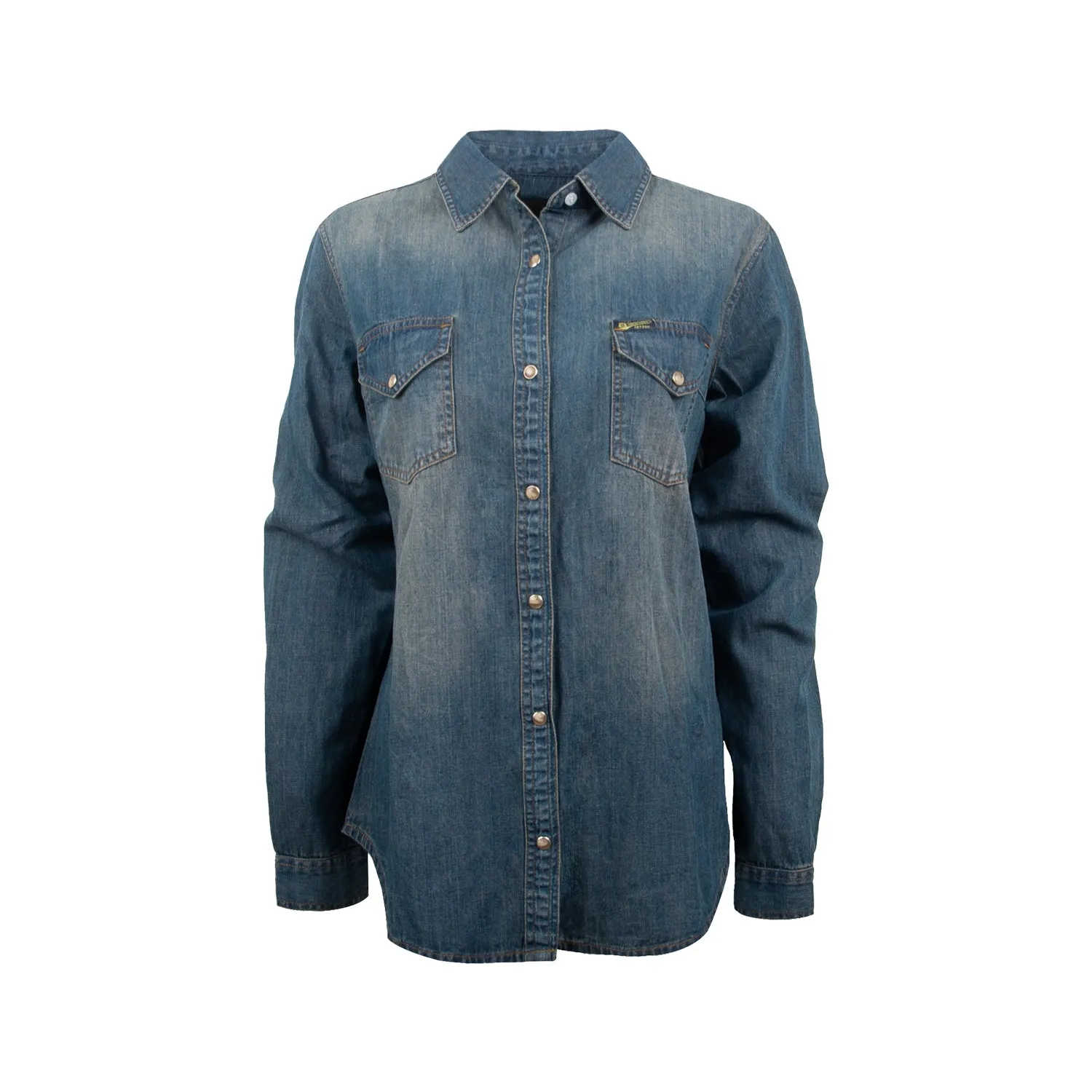 STS Ranchwear Womens Parker Denim 100% Cotton L/S Shirt