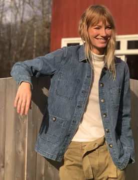 Studio Chore Jacket in Indigo