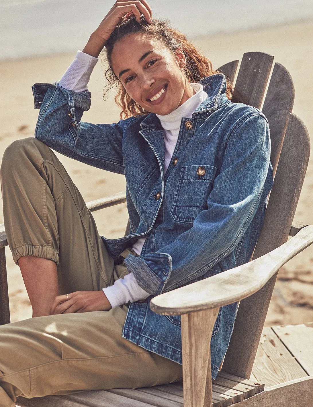 Studio Chore Jacket in Indigo