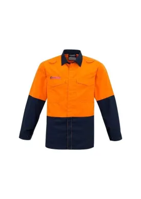 SYZMIK Men’s Hi Vis Spliced Shirt ZW138