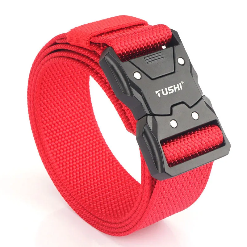 TACTICAL QUICK RELEASE BUCKLE OUTDOOR TRAINING BELT