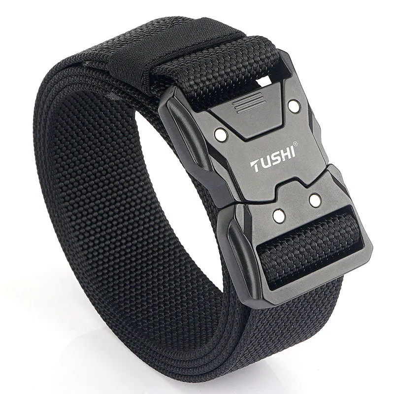 TACTICAL QUICK RELEASE BUCKLE OUTDOOR TRAINING BELT