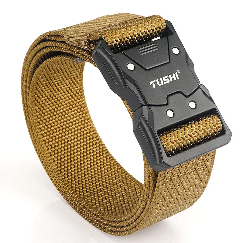 TACTICAL QUICK RELEASE BUCKLE OUTDOOR TRAINING BELT