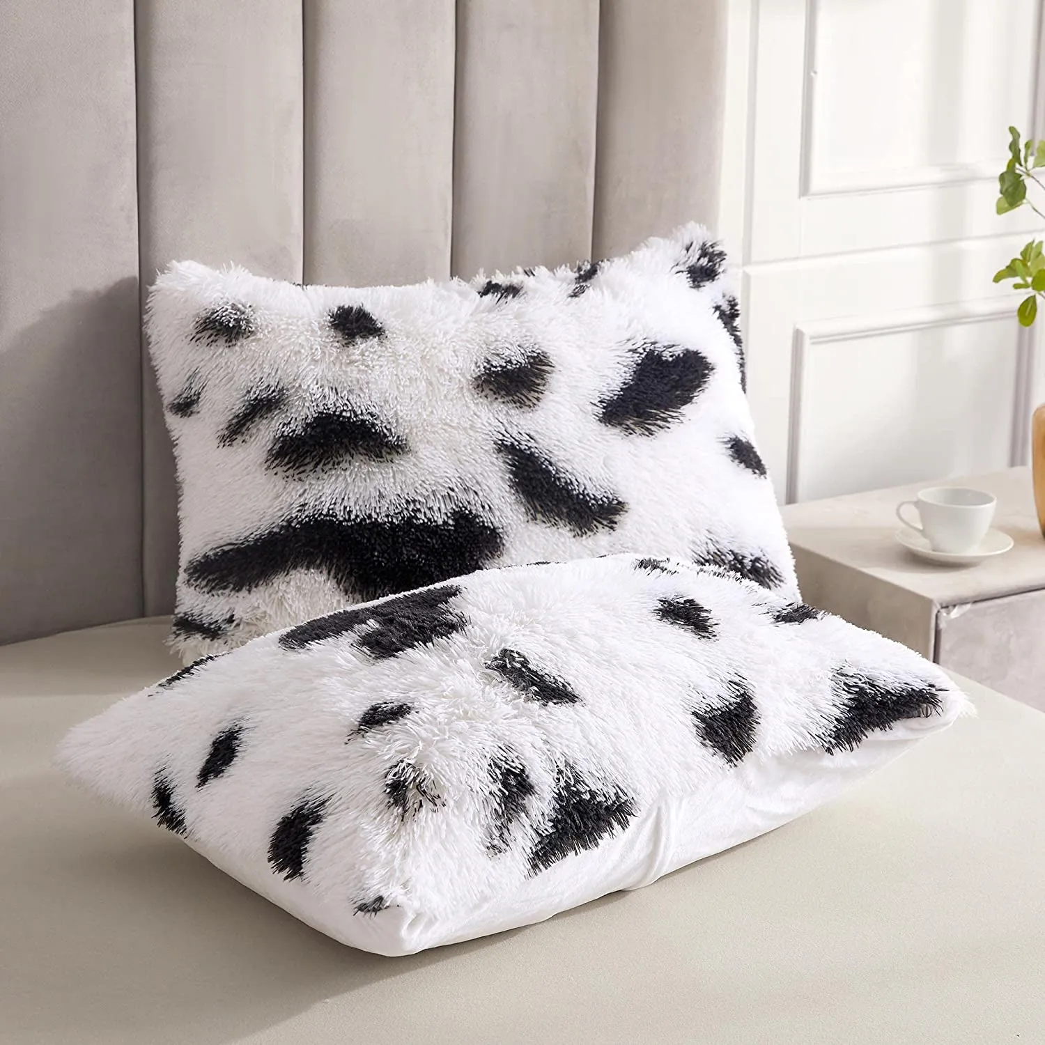 The Softy Cow Print Bed Set