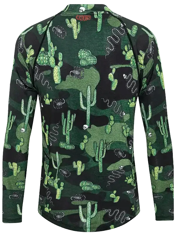 Totally Cactus Long Sleeve MTB Jersey