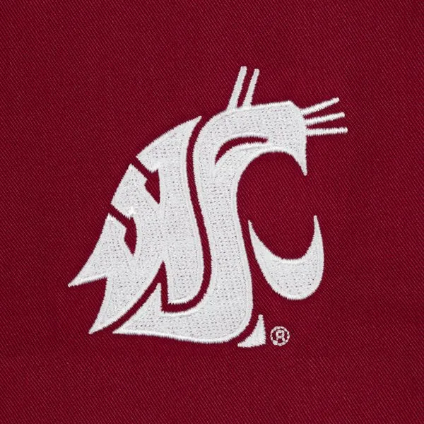 Unisex WSU Cougar Crimson Scrub Pants