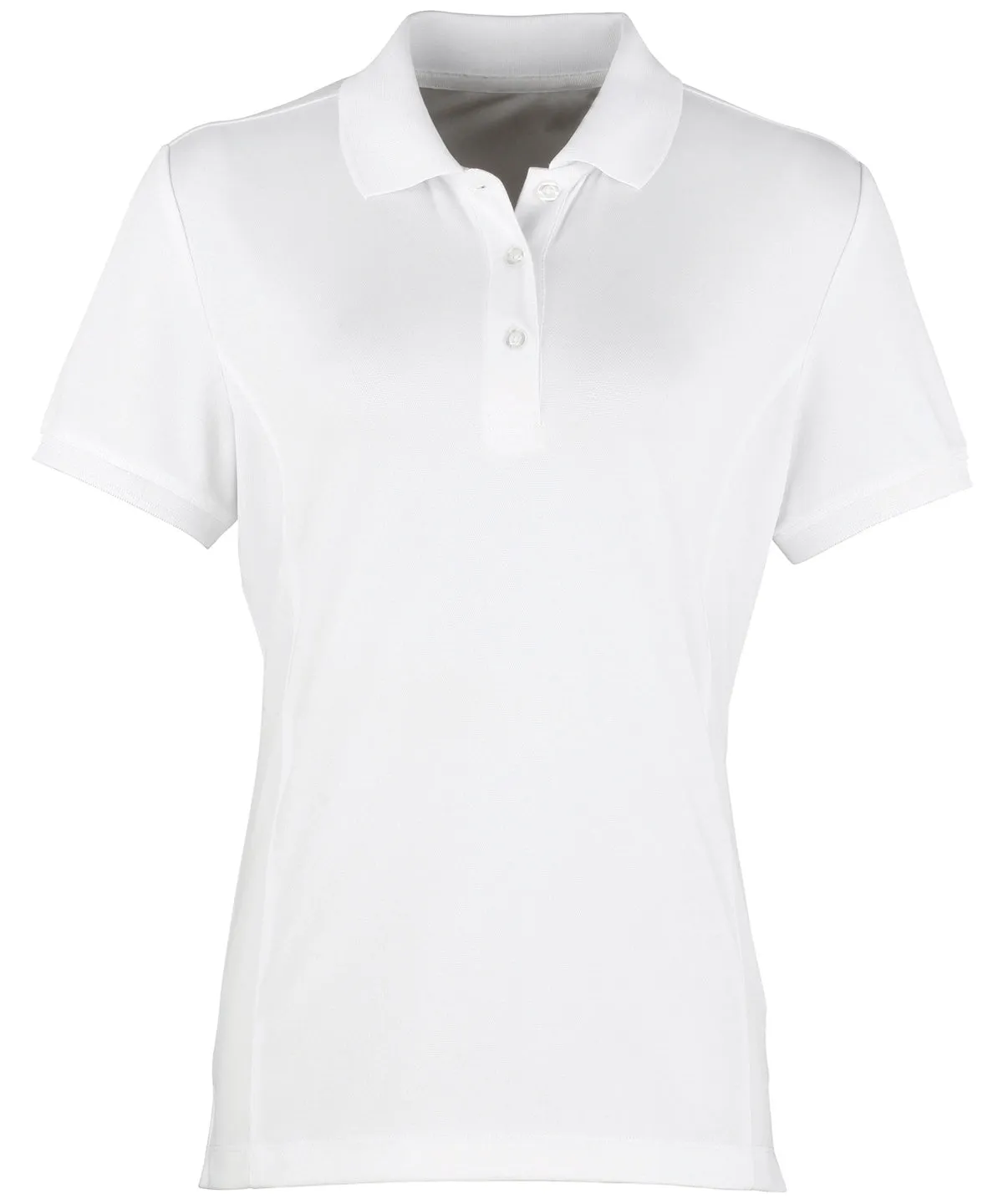 White - Women's Coolchecker® piqué polo