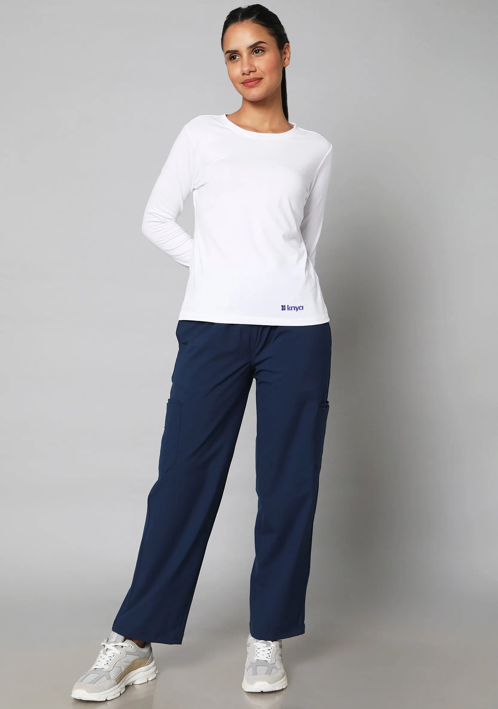 Women's Supersoft L/S (White) Underscrub - Bundle set