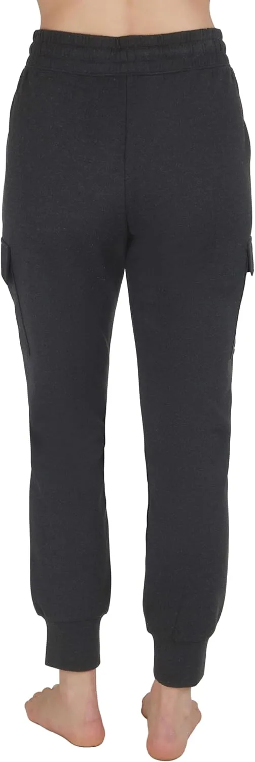 Womens Sweatpants Petite Joggers with Pocket Soft Scuba Lightweight Casual Tapered Cargo Track Pants for Lounge Workout