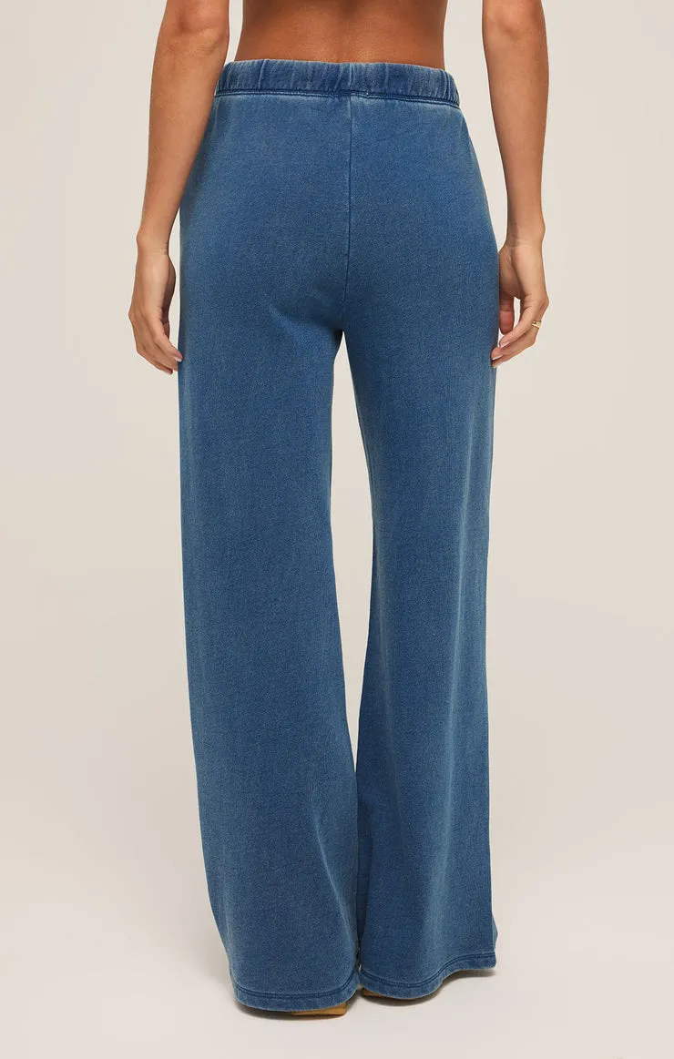 Z-Supply Hunter Knit Denim Pant - VINTAGE INDIGO